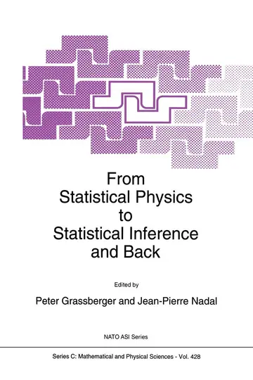 Cover of From Statistical Physics to Statistical Inference and Back