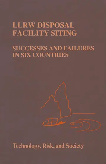 Cover of LLRW Disposal Facility Siting