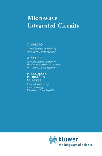 Cover of Microwave Integrated Circuits