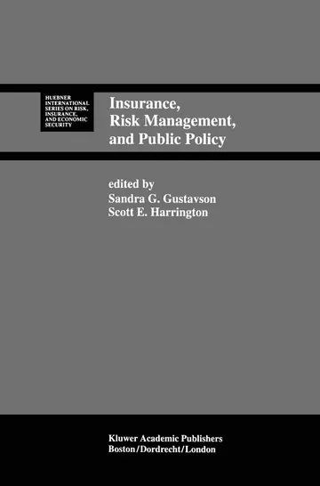 Cover of Insurance, Risk Management, and Public Policy