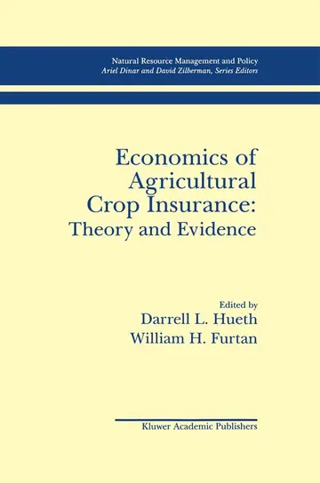 Cover of Economics of Agricultural Crop Insurance