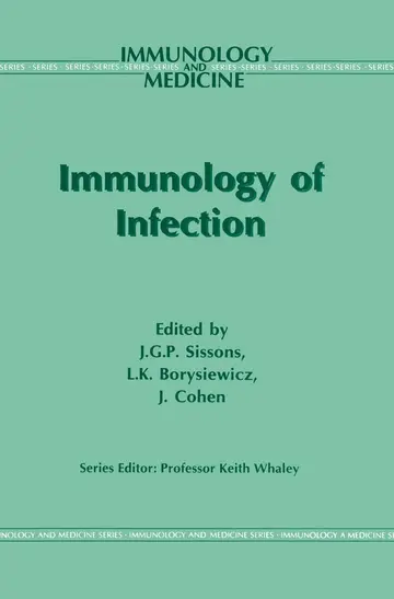Cover of Immunology of Infection