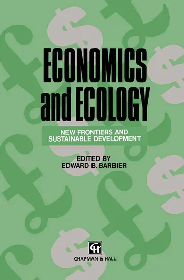 Cover of Economics and Ecology