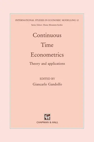 Cover of Continuous-Time Econometrics
