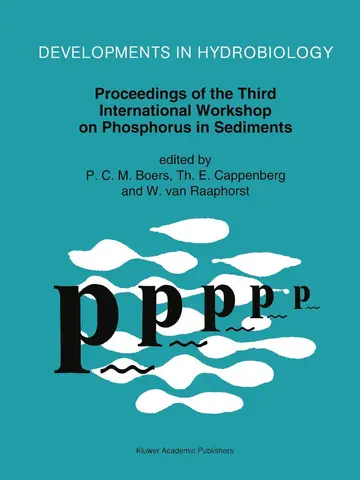 Cover of Proceedings of the Third International Workshop on Phosphorus in Sediments