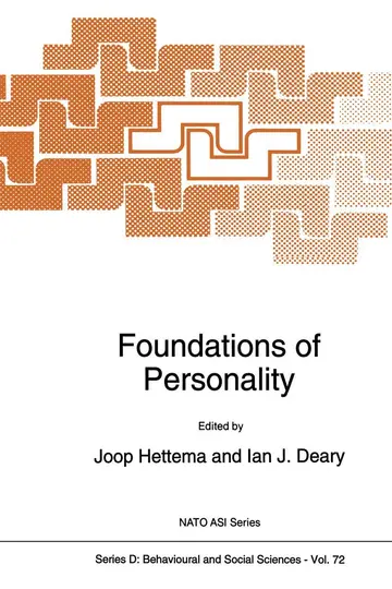 Cover of Foundations of Personality