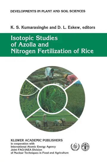Cover of Isotopic Studies of Azolla and Nitrogen Fertilization of Rice