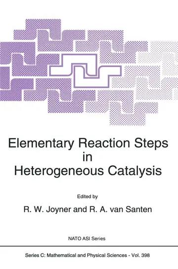 Cover of Elementary Reaction Steps in Heterogeneous Catalysis