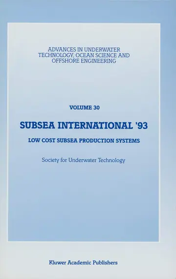 Cover of Subsea International’ 93