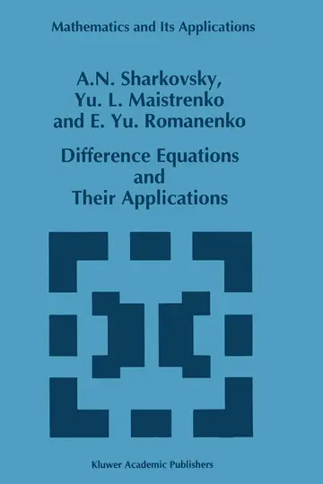 Cover of Difference Equations and Their Applications