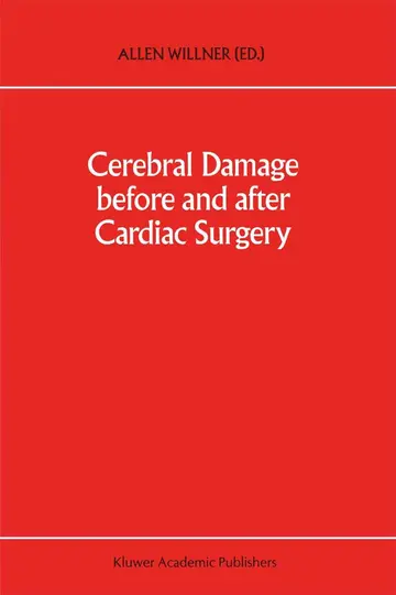 Cover of Cerebral Damage Before and After Cardiac Surgery