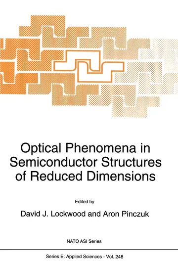 Cover of Optical Phenomena in Semiconductor Structures of Reduced Dimensions