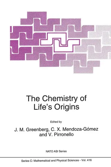 Cover of The Chemistry of Life’s Origins