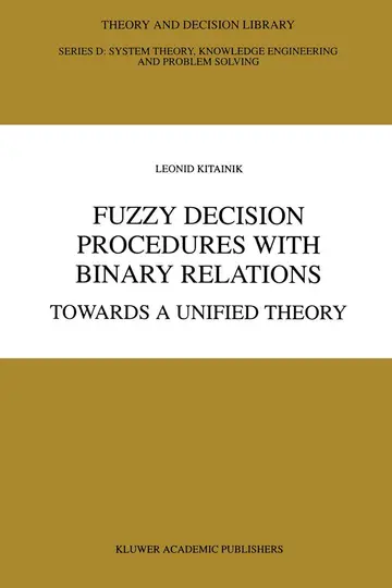 Cover of Fuzzy Decision Procedures with Binary Relations