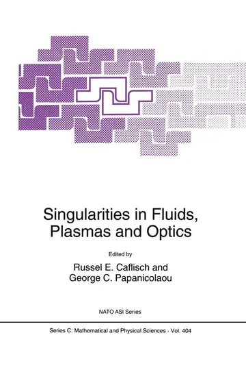 Cover of Singularities in Fluids, Plasmas and Optics