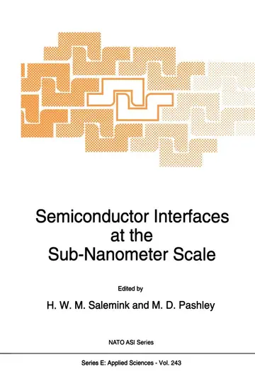 Cover of Semiconductor Interfaces at the Sub-Nanometer Scale