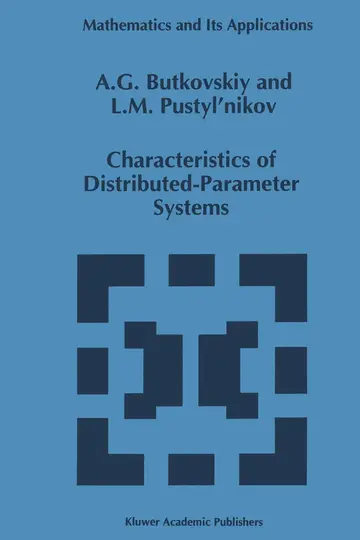 Cover of Characteristics of Distributed-Parameter Systems
