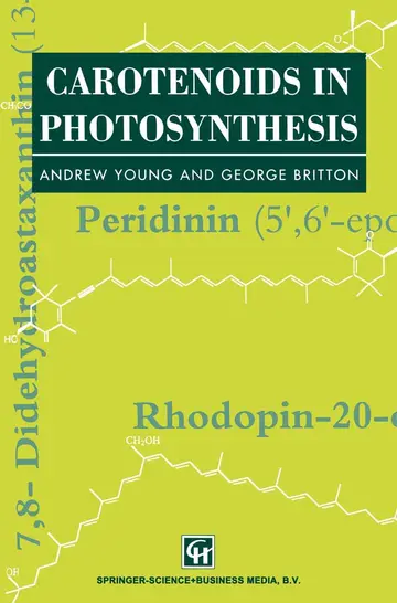 Cover of Carotenoids in Photosynthesis
