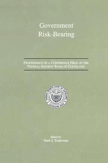 Cover of Government Risk-Bearing