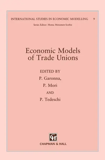Cover of Economic Models of Trade Unions