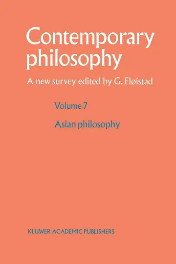 Cover of Philosophie asiatique/Asian philosophy