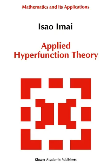 Cover of Applied Hyperfunction Theory