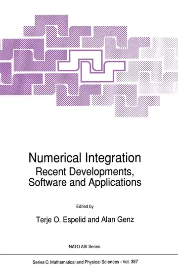 Cover of Numerical Integration
