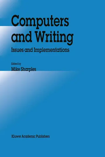 Cover of Computers and Writing