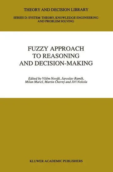 Cover of Fuzzy Approach to Reasoning and Decision-Making
