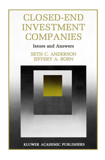 Cover of Closed-End Investment Companies