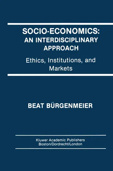 Cover of Socio-Economics