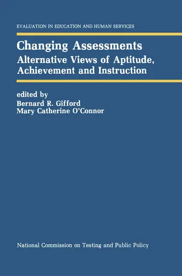 Cover of Changing Assessments