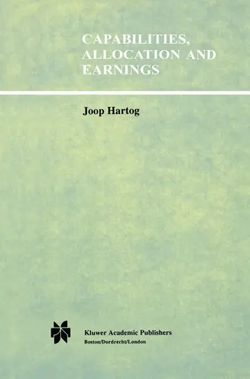 Cover of Capabilities, Allocation and Earnings