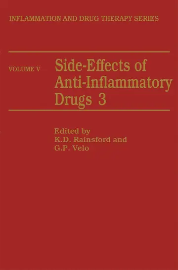 Cover of Side-Effects of Anti-Inflammatory Drugs 3