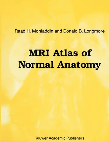 Cover of MRI Atlas of Normal Anatomy