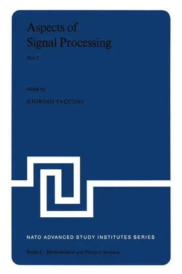 Cover of Aspects of Signal Processing with Emphasis on Underwater Acoustics, Part 2