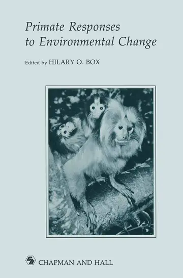 Cover of Primate Responses to Environmental Change
