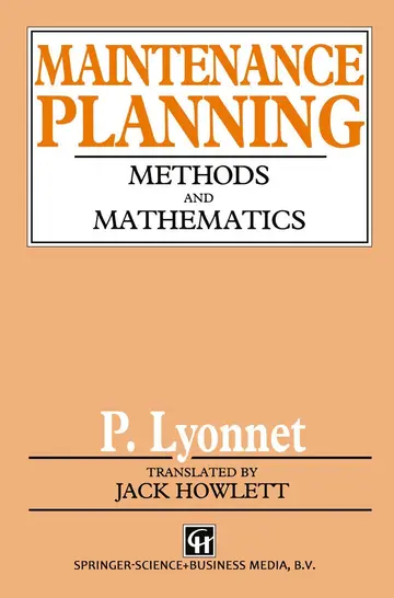 Cover of Maintenance Planning