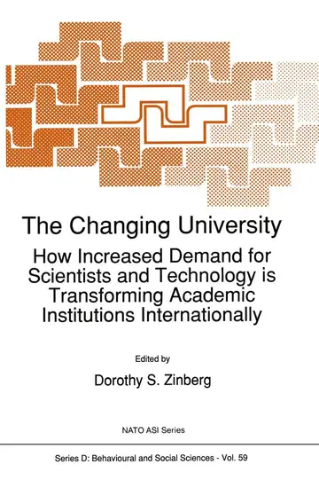 Cover of The Changing University