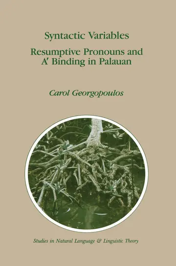 Cover of Syntactic Variables