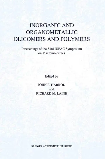 Cover of Inorganic and Organometallic Oligomers and Polymers