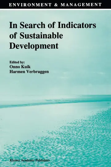 Cover of In Search of Indicators of Sustainable Development