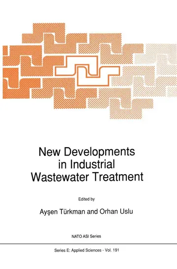 Cover of New Developments in Industrial Wastewater Treatment