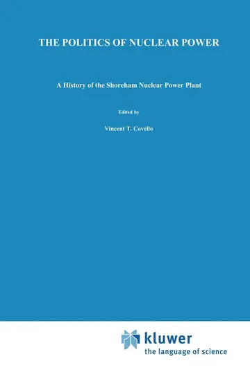 Cover of The Politics of Nuclear Power