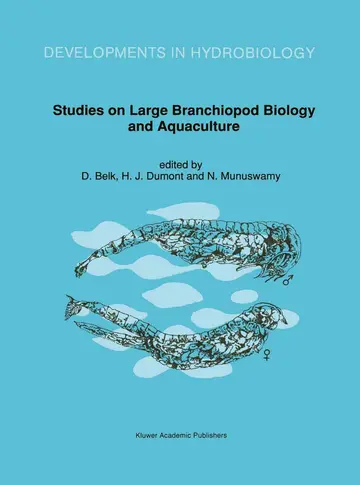 Cover of Studies on Large Branchiopod Biology and Aquaculture
