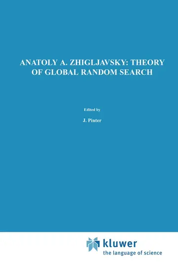 Cover of Theory of Global Random Search