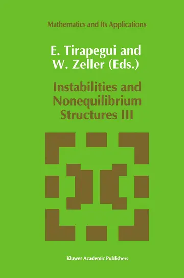 Cover of Instabilities and Nonequilibrium Structures III
