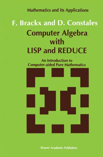 Cover of Computer Algebra with LISP and REDUCE
