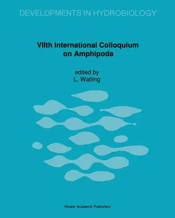 Cover of VIIth International Colloquium on Amphipoda