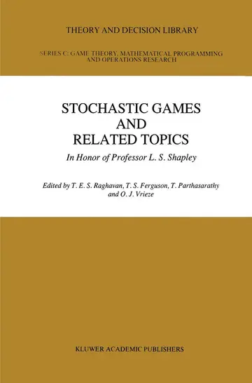 Cover of Stochastic Games and Related Topics